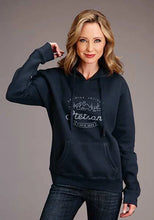 Load image into Gallery viewer, Stetson Desert Mountain (Navy) - Women's Hoodie Sweatshirt
