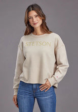 Load image into Gallery viewer, Stetson Yellow Logo (Beige) - Women's Hoodie Sweatshirt
