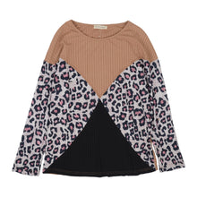 Load image into Gallery viewer, Color Block Ribbed Knit Sweater
