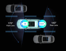 Load image into Gallery viewer, 11.26 inch Car DVR 4K Dash Cam Dual Lens Wireless Carplay &amp; Android Auto Video Recorder Monitor GPS Navigation 5G Wifi FM AUX
