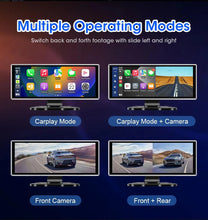 Load image into Gallery viewer, 11.26 inch Car DVR 4K Dash Cam Dual Lens Wireless Carplay &amp; Android Auto Video Recorder Monitor GPS Navigation 5G Wifi FM AUX
