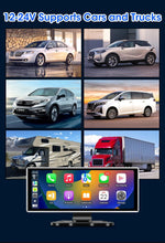 Load image into Gallery viewer, 11.26 inch Car DVR 4K Dash Cam Dual Lens Wireless Carplay &amp; Android Auto Video Recorder Monitor GPS Navigation 5G Wifi FM AUX
