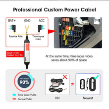 Load image into Gallery viewer, 11.26 inch Car DVR 4K Dash Cam Dual Lens Wireless Carplay &amp; Android Auto Video Recorder Monitor GPS Navigation 5G Wifi FM AUX
