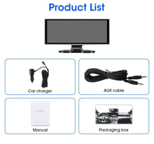 Load image into Gallery viewer, 11.26 inch Car DVR 4K Dash Cam Dual Lens Wireless Carplay &amp; Android Auto Video Recorder Monitor GPS Navigation 5G Wifi FM AUX
