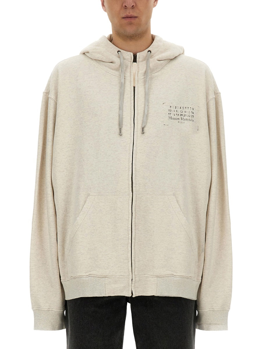 Maison Margiela Men Sweatshirt With Logo
