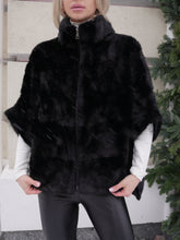 Load image into Gallery viewer, Genuine Scandinavian Mink Fur Poncho
