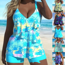 Load image into Gallery viewer, Women’s Fashionable Printed Strap Swimsuit Set
