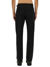 Load image into Gallery viewer, Alexander Mcqueen Men Pants With &quot;T-Bar&quot; Belt
