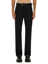 Load image into Gallery viewer, Alexander Mcqueen Men Pants With &quot;T-Bar&quot; Belt
