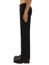 Load image into Gallery viewer, Alexander Mcqueen Men Pants With &quot;T-Bar&quot; Belt
