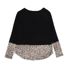 Load image into Gallery viewer, Two Tone Mixed Print Sweater
