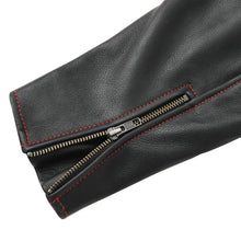 Load image into Gallery viewer, Redstrike Men’s Motorcycle Leather Jacket
