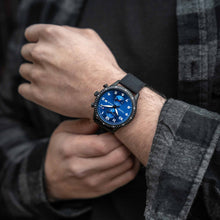 Load image into Gallery viewer, The Altitude - Matte Black/Cobalt
