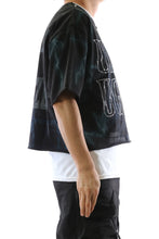 Load image into Gallery viewer, DUSTSPIRE S/N Jersey 3/4 Sleeve Crop Top Tee
