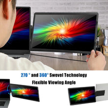 Load image into Gallery viewer, 12 Inch Laptop Dual Monitor 1920*1080 HD IPS LCD Dual Monitor Screen Extender Laptops For Macbook Huawei
