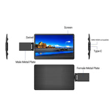 Load image into Gallery viewer, 12 Inch Laptop Dual Monitor 1920*1080 HD IPS LCD Dual Monitor Screen Extender Laptops For Macbook Huawei
