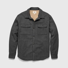Load image into Gallery viewer, Skip Sherpa Shirt Jacket - Charcoal Heather
