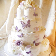 Load image into Gallery viewer, 1/2/3Pcs 3D Silicone Baking Mold Butterfly Leaf Mould Chocolate Fondant Cake Decorating Tool Temperature Resistance 3D Leaf Shaped Silicone Mold Fondant Mold Cupcake Cake Decoration
