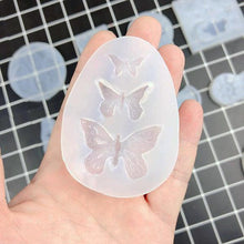 Load image into Gallery viewer, 1/2/3Pcs 3D Silicone Baking Mold Butterfly Leaf Mould Chocolate Fondant Cake Decorating Tool Temperature Resistance 3D Leaf Shaped Silicone Mold Fondant Mold Cupcake Cake Decoration
