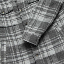 Load image into Gallery viewer, Skip Sherpa Shirt Jacket - Grey Combo
