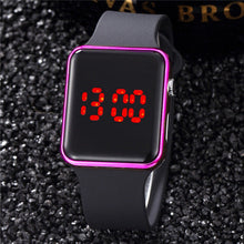 Load image into Gallery viewer, LED Electronic Sport Silicone Kids Watch Fashion Casual Outdoor Digital Display Watches Simple Kids Digital Watch Sport Led Simply Stylish Electronic Digital Wrist Watches For Women Ladies Teens Girls
