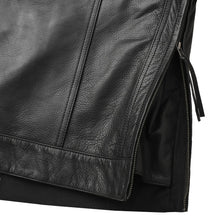 Load image into Gallery viewer, Nightstrike Men’s Motorcycle Leather Jacket

