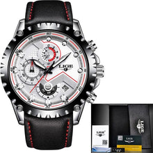 Load image into Gallery viewer, Business Elegant Men's  Watch With Chronometers Day View  Fluorescent Hands Excellent Look Unique Design Perfect Gift For Your Man
