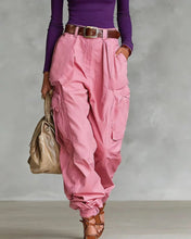 Load image into Gallery viewer, Women’s High-Waist Loose Fit Wide-Leg Casual Trousers
