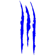 Load image into Gallery viewer, 1/2PCS Auto Car Stickers Reflective Monster Claw Marks Scratch Stripe Marks Auto Headlight Decal Dinosaur Raptor Scratches Decor Claw Marks Decal Reflective Sticker Monster Claw Marks Headlight Car Sticker Stripes Scratch Decal Vinyl Sticker
