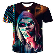Load image into Gallery viewer, Mens Skull 3D t-shirts
