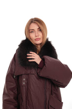 Load image into Gallery viewer, Eloise Genuine Fox Fur Down Coat
