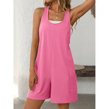 Load image into Gallery viewer, Womens Summer Casual Loose Tank Romper
