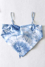 Load image into Gallery viewer, Cropped scarf tank top
