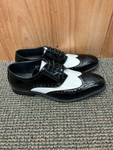 Load image into Gallery viewer, Terroni Italian Design Black/white Tuxedo Men’s Dress Shoes | LA65
