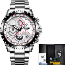 Load image into Gallery viewer, Business Elegant Men's  Watch With Chronometers Day View  Fluorescent Hands Excellent Look Unique Design Perfect Gift For Your Man
