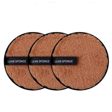 Load image into Gallery viewer, 1/3PCS New Makeup Removal Sponge Flutter Wash Cotton Flapping Reusable Wet Sponge Face Puff Soft Natural Cleaner Premium Microfiber Cloth
