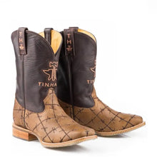 Load image into Gallery viewer, Tin Haul Don&#39;t Fence Me In/Butcher Shop - Men&#39;s Leather Cowboy Boot
