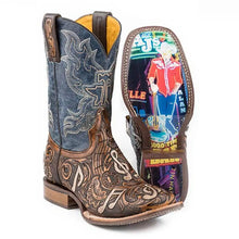 Load image into Gallery viewer, Tin Haul Country Sound - Men's Leather Cowboy Boot
