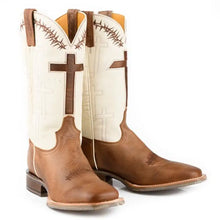 Load image into Gallery viewer, Tin Haul Show Of Faith/Fellowship - Men&#39;s Leather Cowboy Boot

