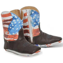 Load image into Gallery viewer, Tin Haul Mini American - Infant Cowboy Bootie
