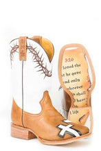 Load image into Gallery viewer, Tin Haul Between Two Thieves - Men&#39;s Leather Cowboy Boot
