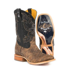 Load image into Gallery viewer, Tin Haul What's Your Angle  - Men's Leather Cowboy Boot
