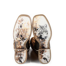 Load image into Gallery viewer, Tin Haul Wild Cat - Women's Leather Cowgirl Boot

