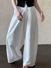 Load image into Gallery viewer, Retro Three-Dimensional Tailoring Workwear Wide-Leg Pants
