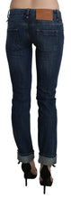 Load image into Gallery viewer, Acht Blue Washed Low Waist Skinny Denim Trouser
