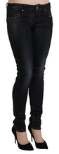 Load image into Gallery viewer, Acht Blue Washed Low Waist Skinny Denim Slim Trouser
