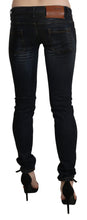 Load image into Gallery viewer, Acht Black Washed Low Waist Skinny Denim Jeans
