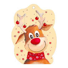 Load image into Gallery viewer, Mandotos Christmas Car Pendant Hanging Ornament for Car and Home Decoration Festive Holiday Decor
