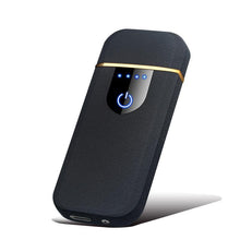 Load image into Gallery viewer, Modern Touch Electric lighter Plasma Lighters Dual arc Lighter USB lighters Flameless Rechargeable Lighter Windproof Lighter Electric lighters for  Men Gift Gadgets Accessories
