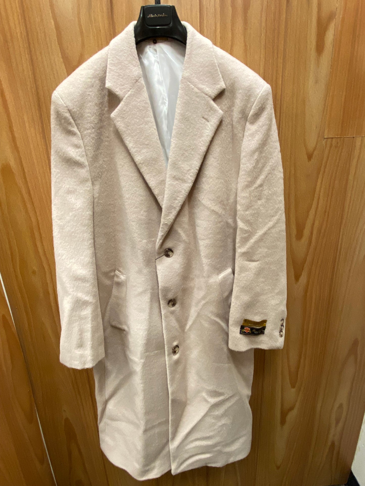 Alberto Nardoni Beige Topcoat Wool and Cashmere blend